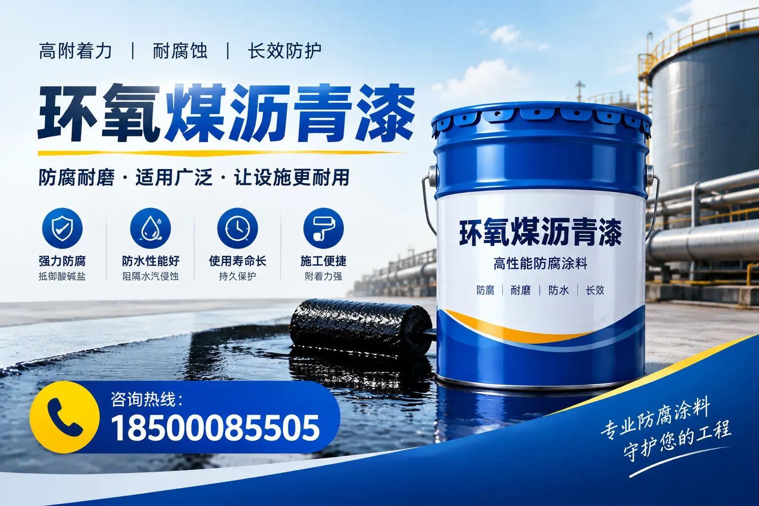 环氧煤沥青漆与其他涂料的对比分析，助力安阳企业决策